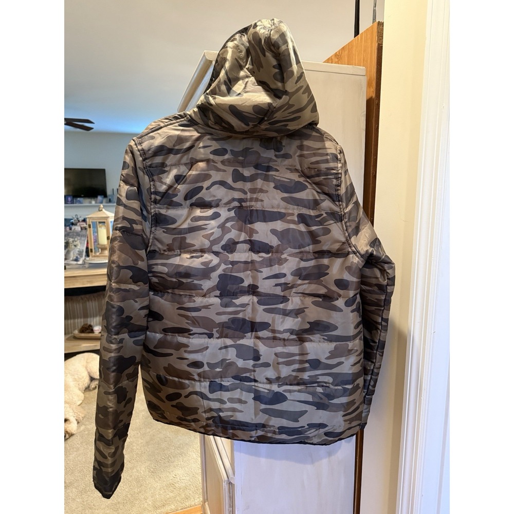 Men's Medium-Size Open Trail Zip Up Camouflage Jacket